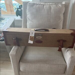 Tan and Brown Vintage-Style Shot Gun Case